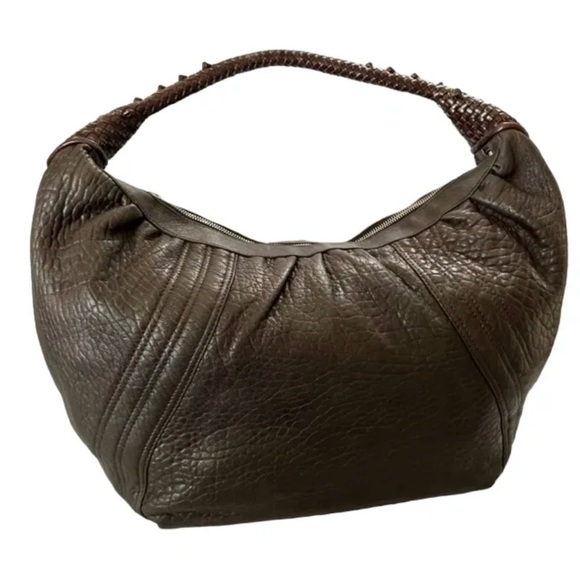 Fendi Hobo Leather Bag - Luxury Authentic - Picture 6 of 11